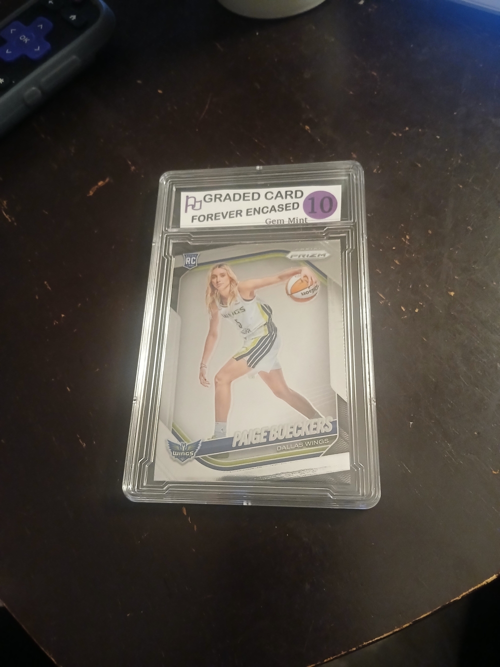 Gem Mint Graded Basketball Rookie Card - Paige Bueckers (Prizm)Variation